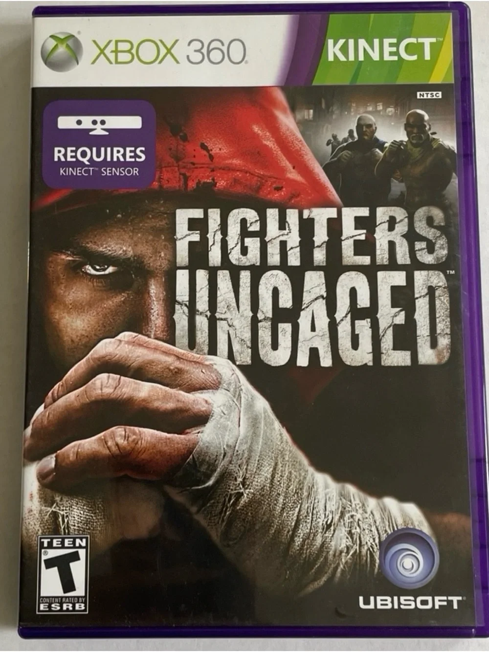 Fighters Uncaged Microsoft Xbox 360, 2010 Kinect Required Complete w/ Manual
